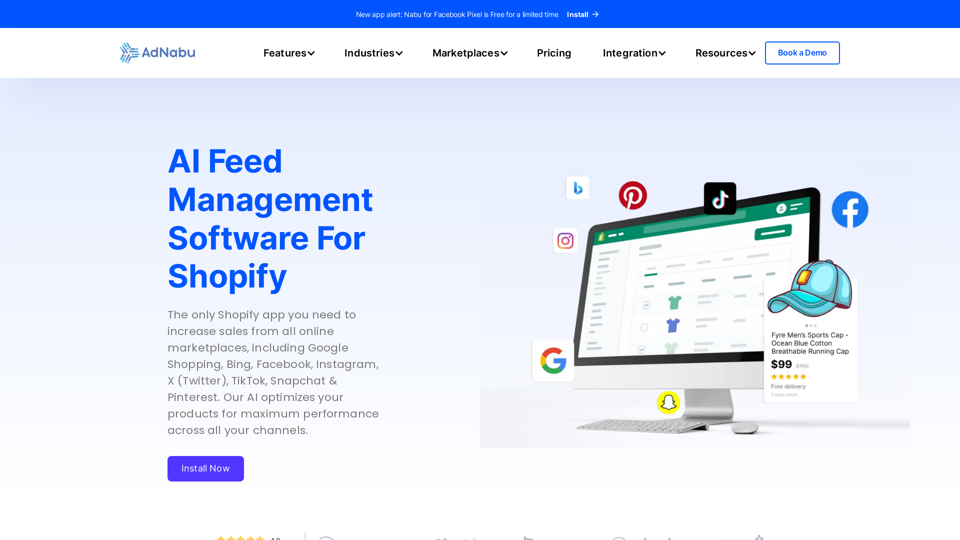 Product Feed Management Software for Shopify & Shopify Plus