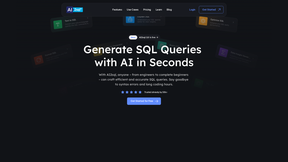 SQL query builder - SQL query builder AI bot