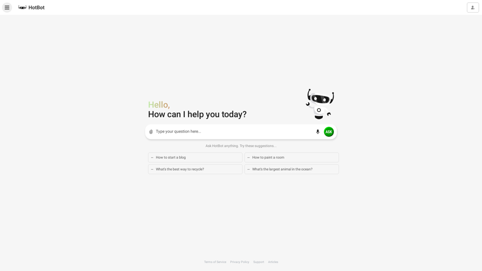 HotBot: Smarter Answers. AI Made Easy, Ask Your Question Now