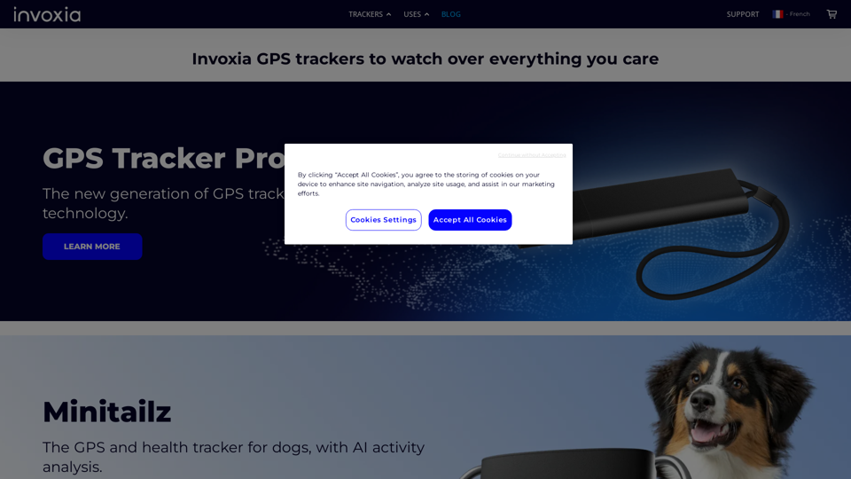 Vehicle, property and people GPS trackers | Invoxia