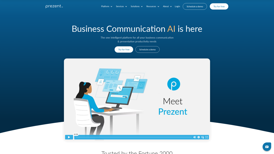 Prezent: The Enterprise Business Communication Platform