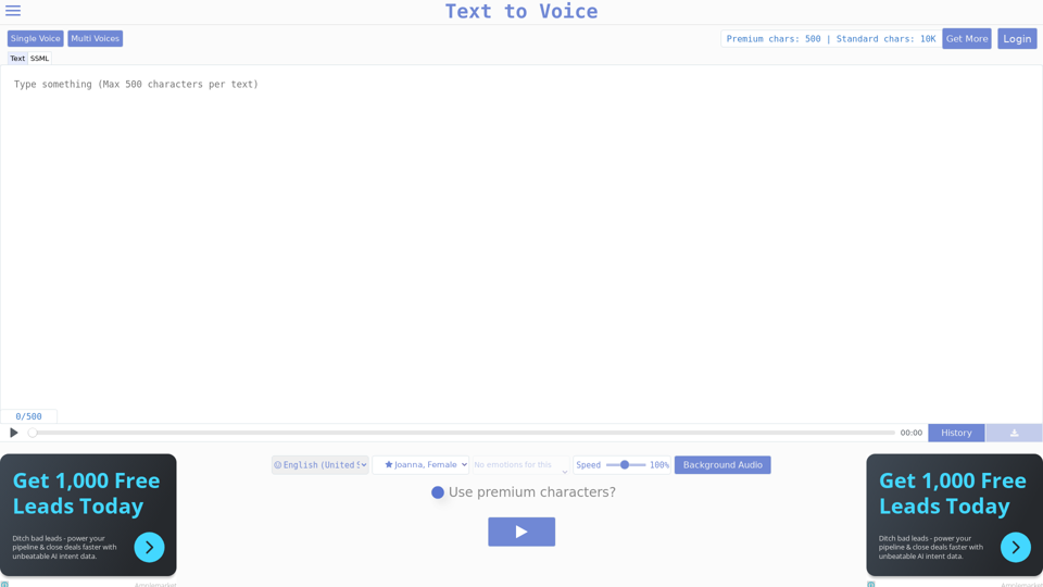 Online Text to Speech with Emotions