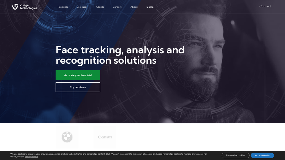 Visage Technologies - Face tracking, analysis and recognition technology