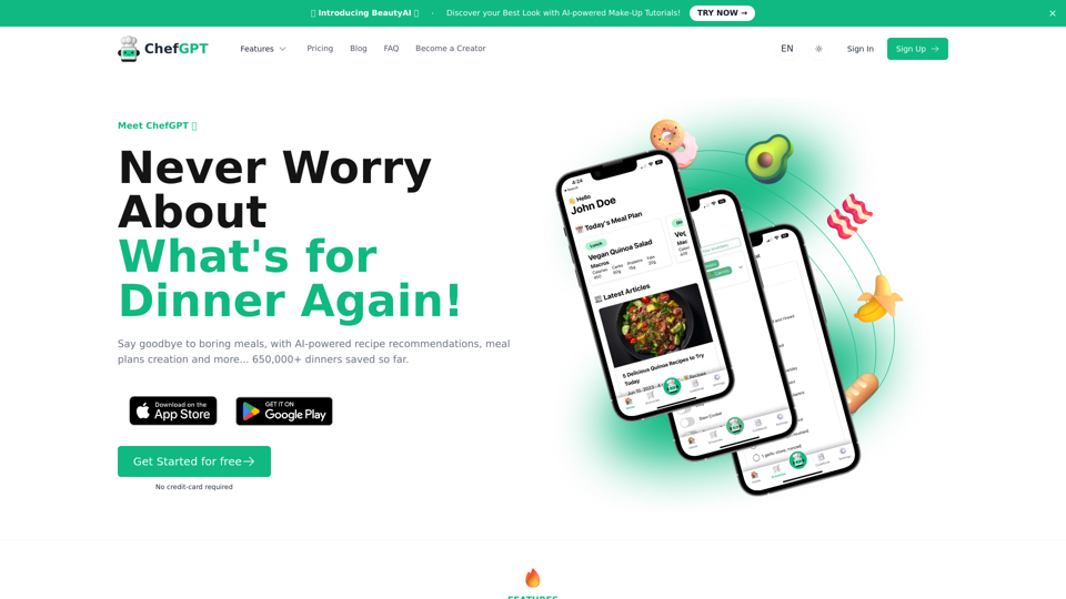 ChefGPT - Your AI-Powered Personal Chef