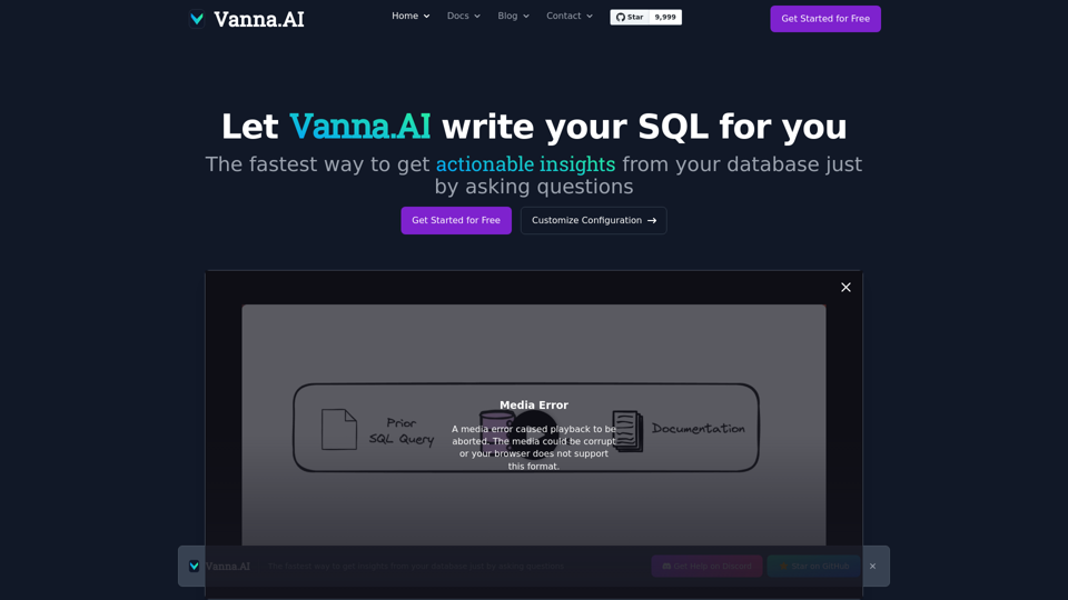 Vanna.AI - Personalized AI SQL Agent