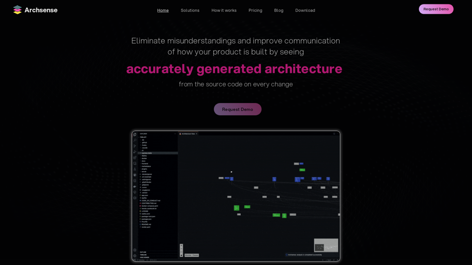 Archsense | Architecture visualization