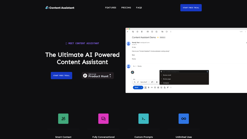 Content Assistant - The Ultimate AI Powered Browser Extension