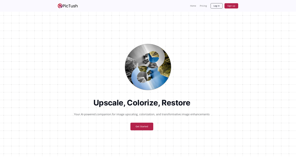 Upscale, Colorize, Restore photos with AI -  Pictush