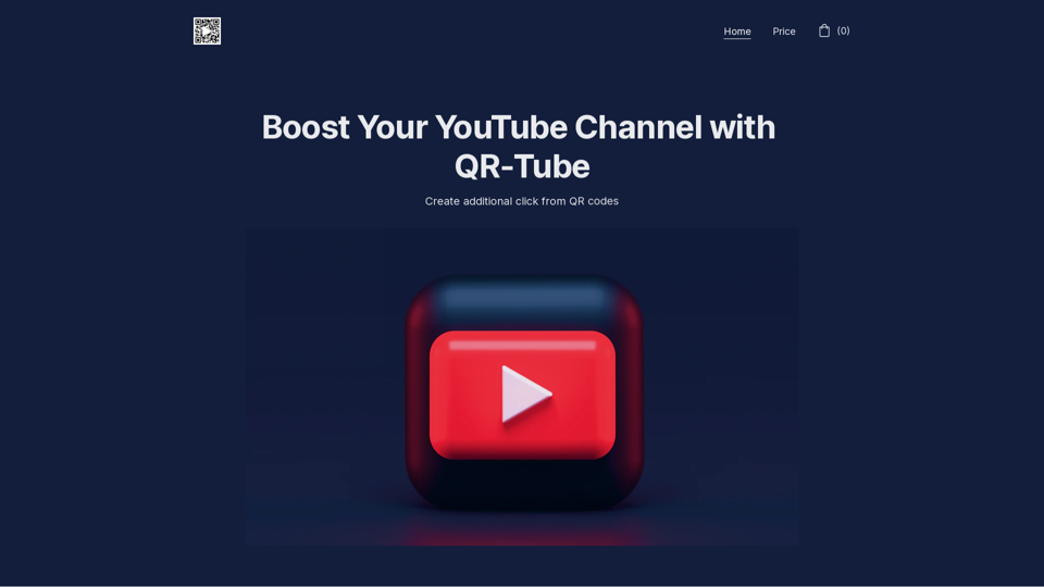 Automatization Process for YouTube Creators | QR Code with Custom Link | QR-Tube