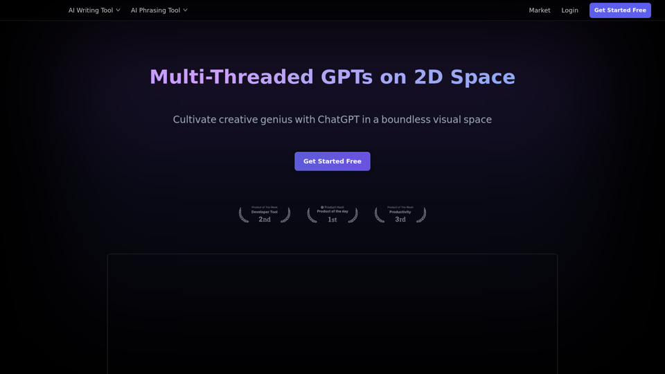 GPTs2D: Multi-Threaded GPTs on 2D Space