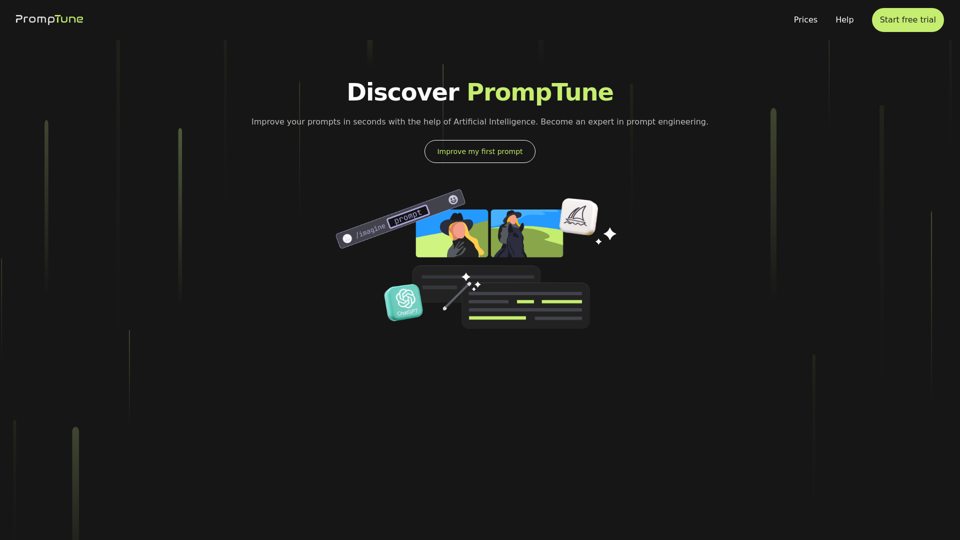 PrompTune: Improve Your Prompts with Artificial Intelligence