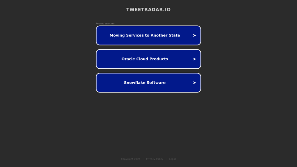 tweetradar.io