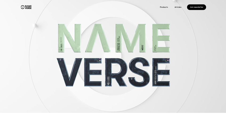 Nameverse – Web3 for everyone