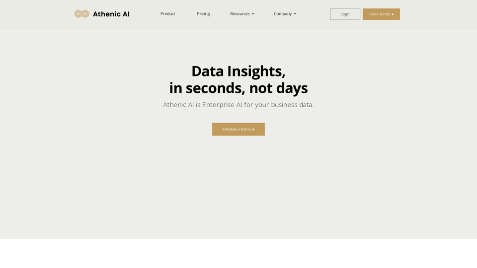 Athenic AI: Your Team's Go-To Data Insights Tool