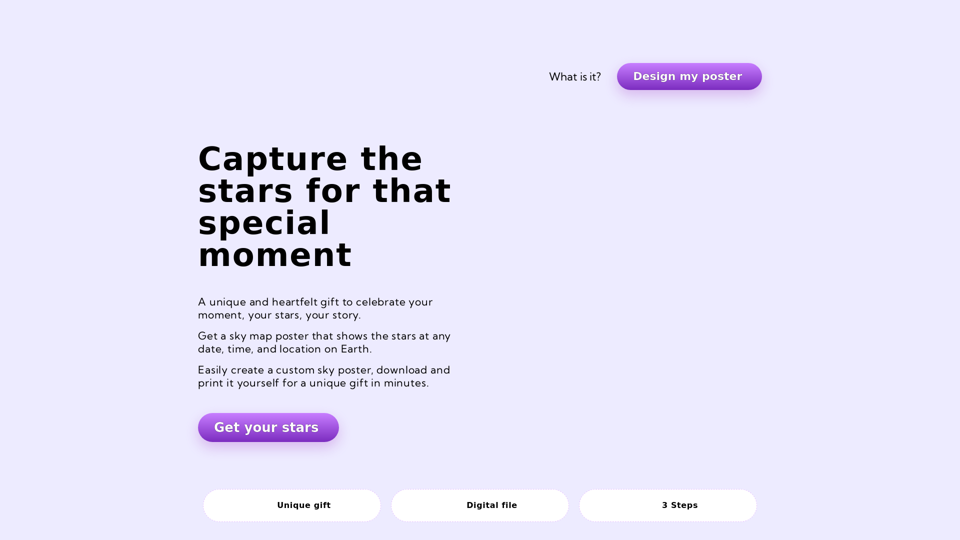 SkyFrom — Capture the stars for that special moment