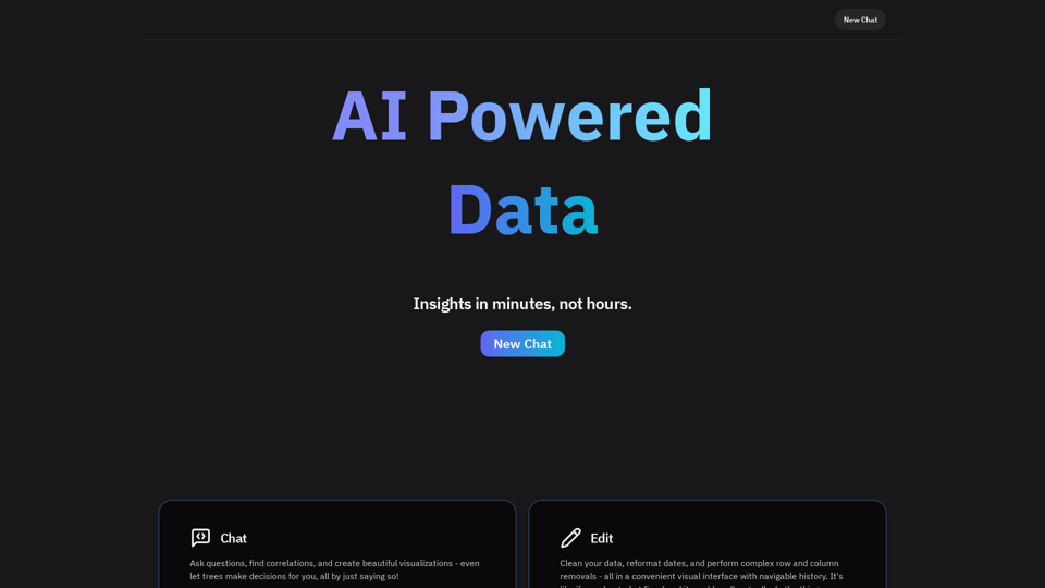 Fast Data Analysis | Accelerate Data Analysis with AI-powered Code
    Generation