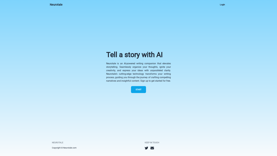 Neurotale - AI Powered Writing Enhancement Tool