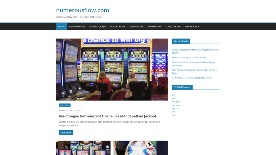 numerousflow.com – numerousflow.com – info situs slot terkini