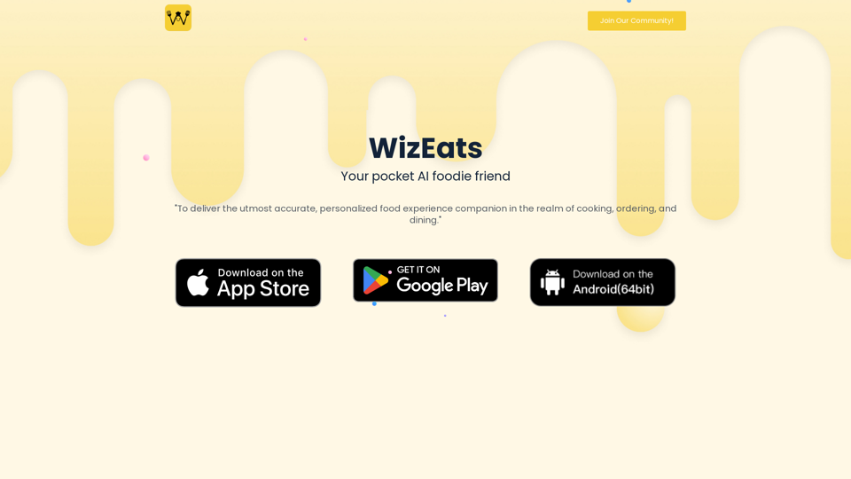 WizEats - Revolution of Food Discovery with AI