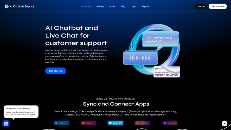 AI Chatbot Support - Customer Service