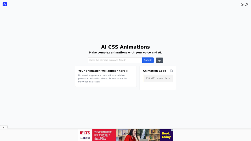 Make CSS Animations with AI | AI CSS Animations