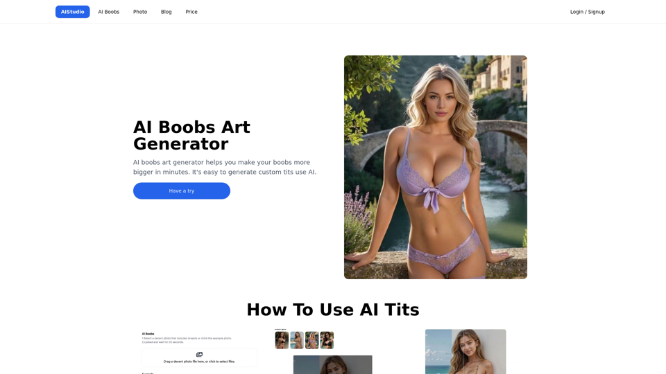 AI Boobs Art Generator