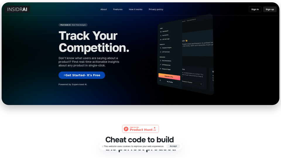 Insidr AI – Track competition