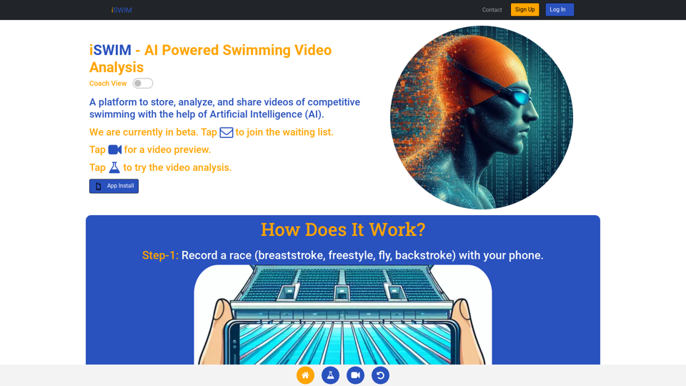 Swimming Video Analysis AI | Improve Performance with iSWIM