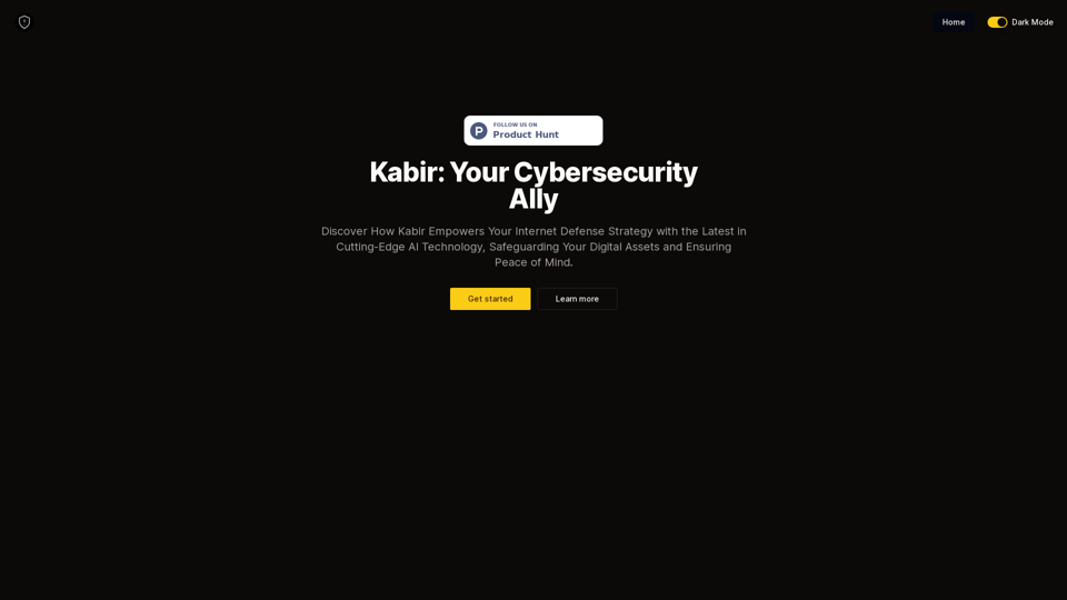 Kabir : Your Cybersecurity Assistant