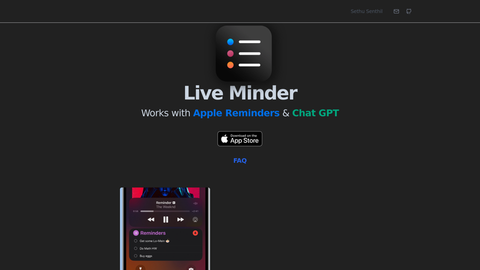 Live Minder - Reminders & To-Do @ your Lock Screen - Live Activities for Reminders