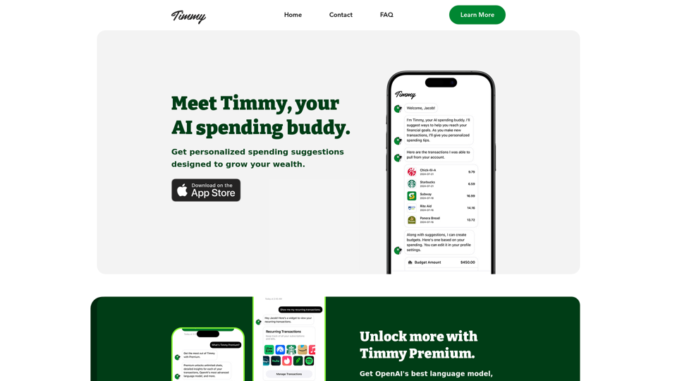 Timmy: Save money faster with Timmy