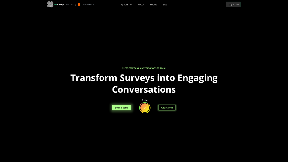 unSurvey - turn surveys into meaningful conversations