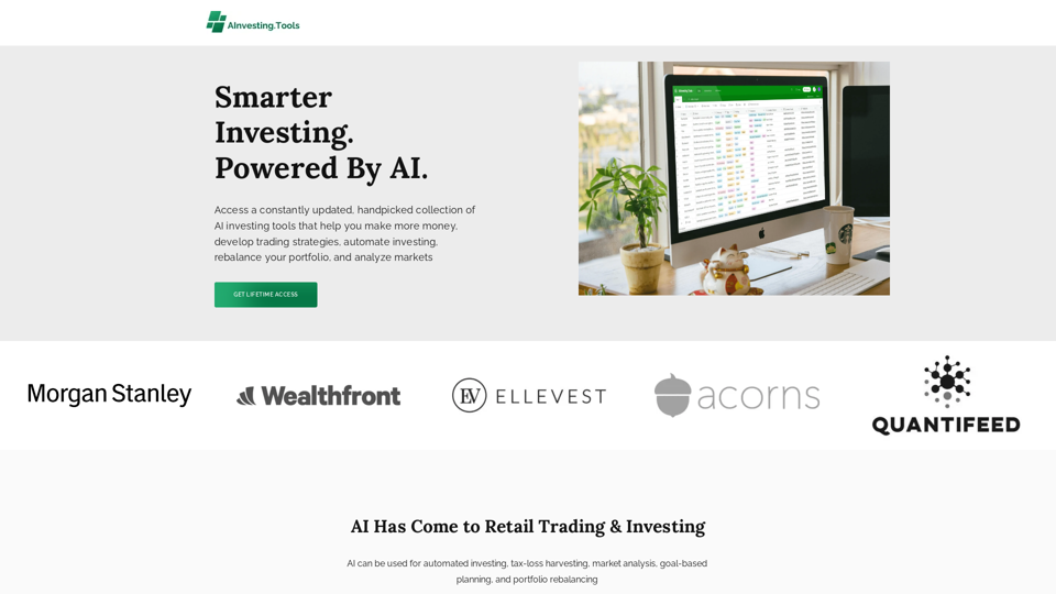 AI Investing Tools – A Curated Directory of AI Tools To Help You Automate Your Investing